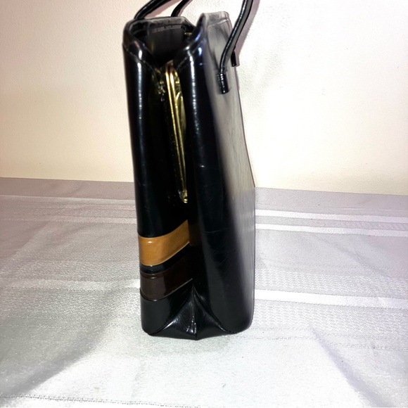 Gorgeous 1960s 1970s True Vintage Snap Close Box stylee Purse - Picture 3 of 11